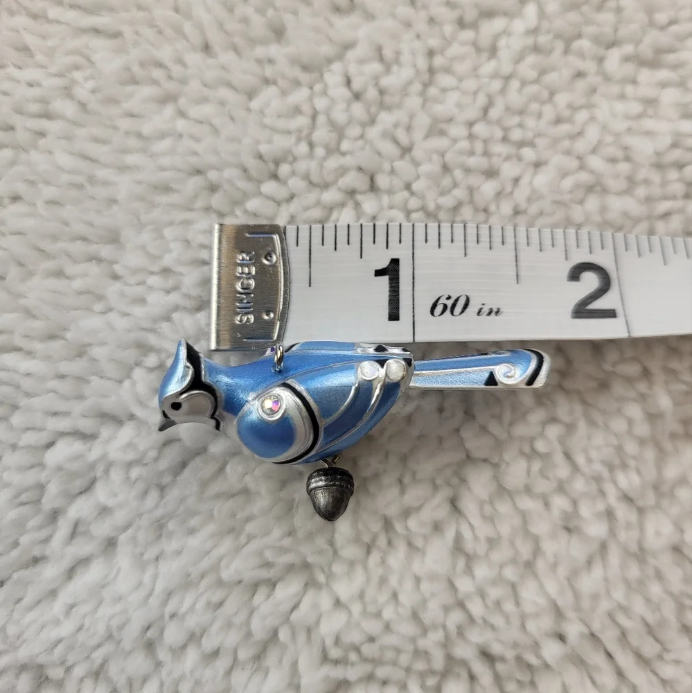 Hallmark Keepsake Blue Jay With Acorn Holiday Ornament (2012)